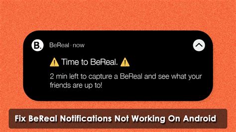 bereal not sending notification|4 Ways to Fix BeReal App Not Working as It Should